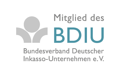 Mitglied des Bundesverbandes Deutscher Inkasso-Unternehmen e.V. BDIU